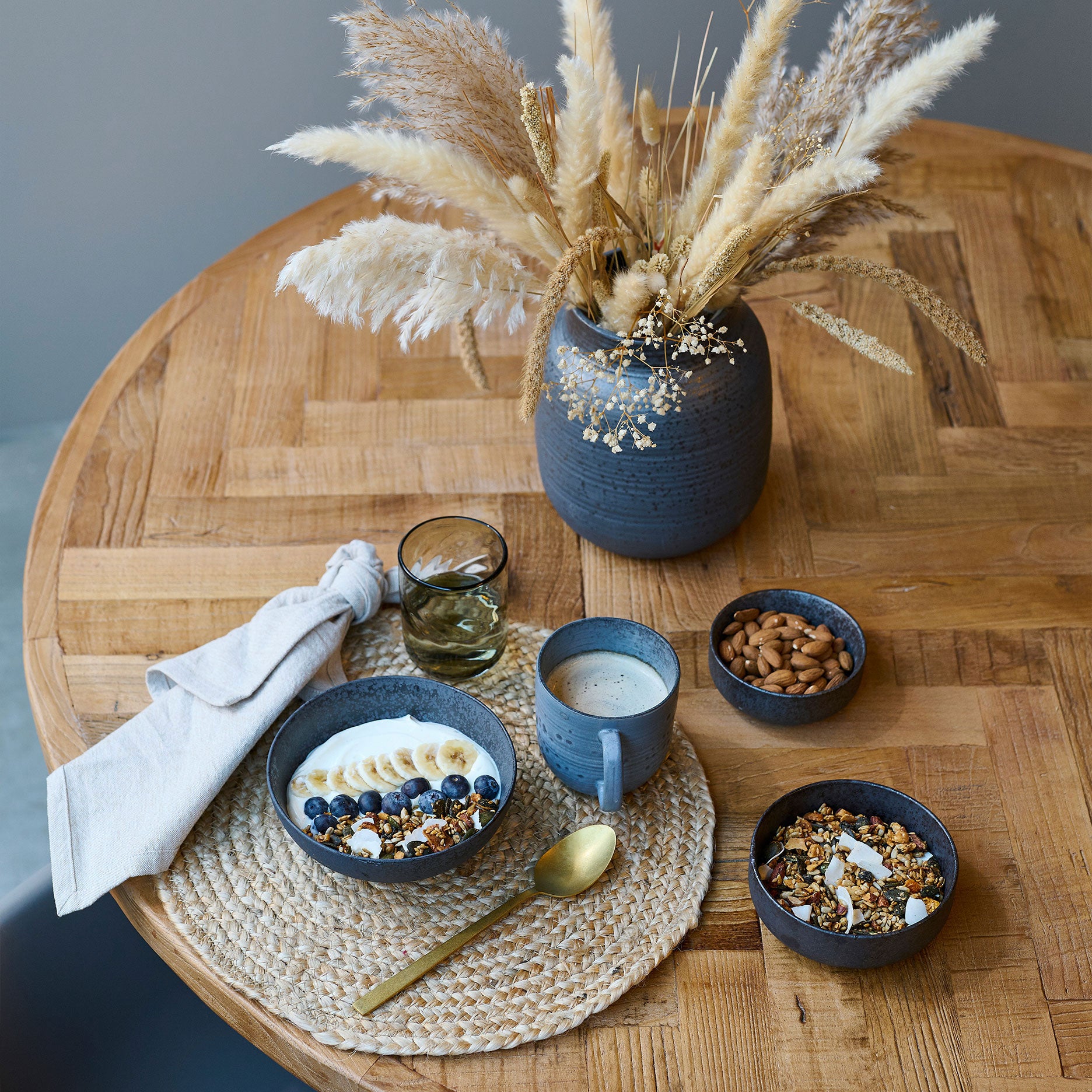 Grow sildebensspisebord, Ø120 cm